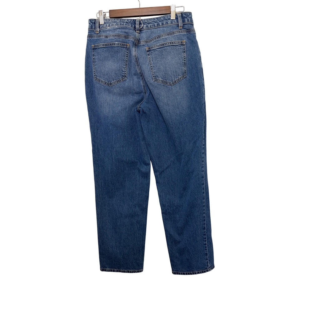 Talbots Women's High Waist Relaxed Jean Size 10 Palisade Wash Blue Denim - Picture 2 of 9